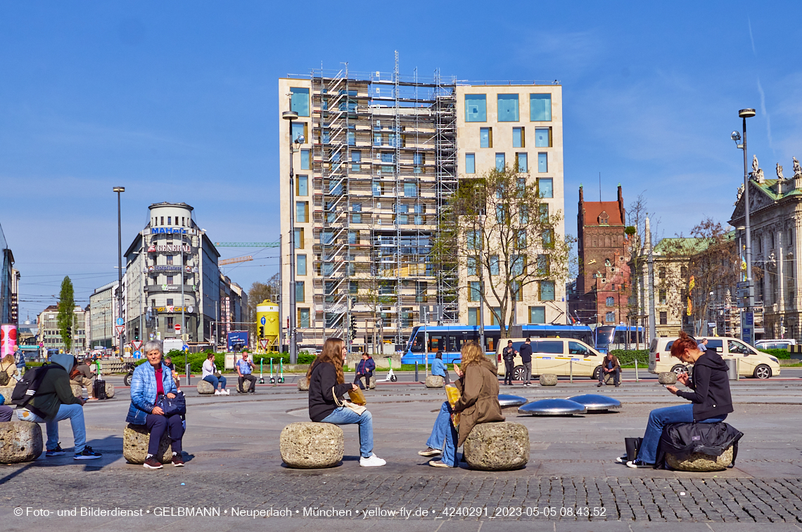 Mai 2023 - Neubau des Hotels Königshof am Stachus in München